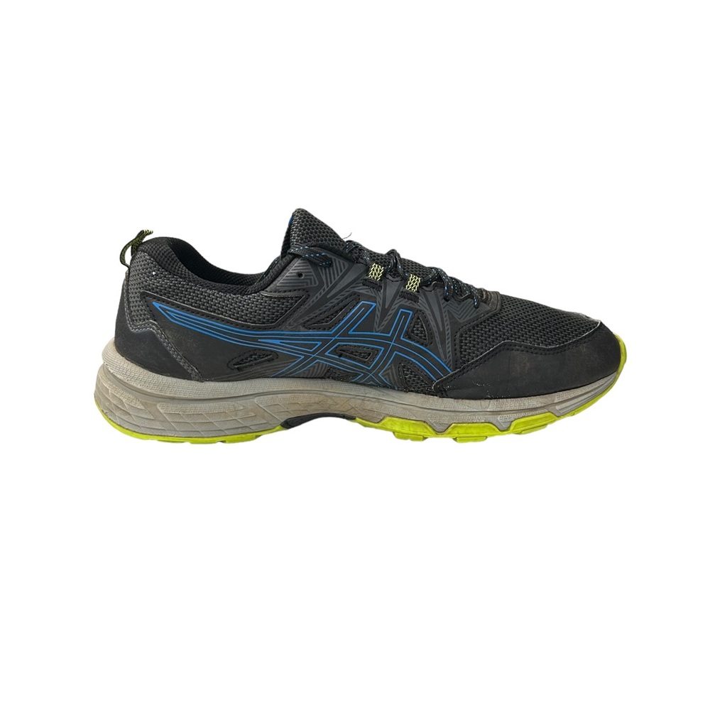 Asics Mens Gel Venture 8 1011A824 Black Blue Running Shoes Sneakers Size 10 - Picture 10 of 13